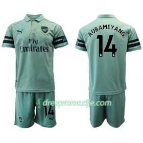 Arsenal Dres Aubameyang 14 Dječji Treći 2018/19 Kratkih Rukava